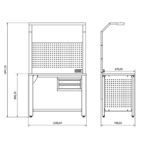 BD.36.80.02 Ecoline çalışma tezgahı