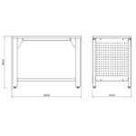 BD.36.80.04 Ecoline çalışma tezgahı