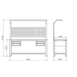 BD.36.80.21 Ecoline Çalışma Tezgahı