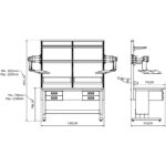 BD.2511.1510 ConceptLine çalışma masası