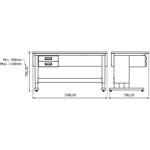 BD.2511.1513 ConceptLine çalışma masası