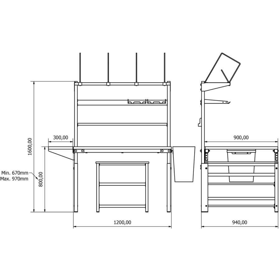 BD.2520.1205 Paketleme Masası