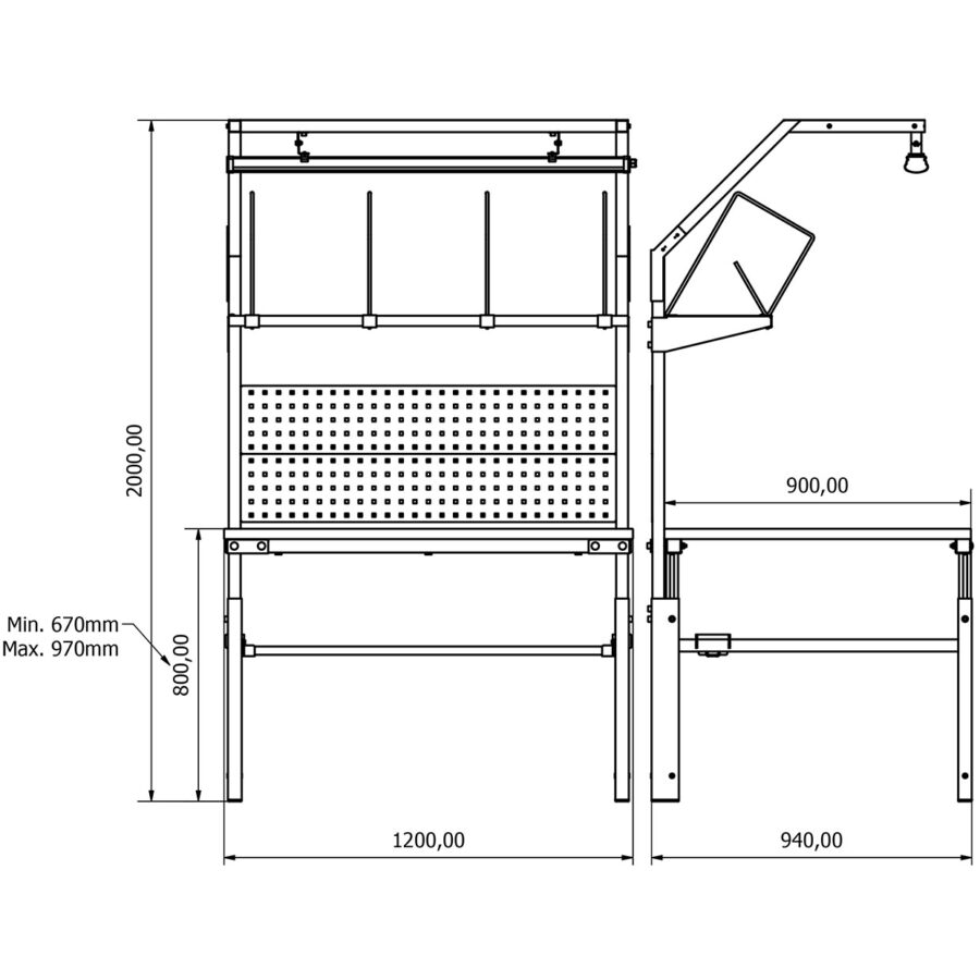 BD.2520.1206 Paketleme Masası