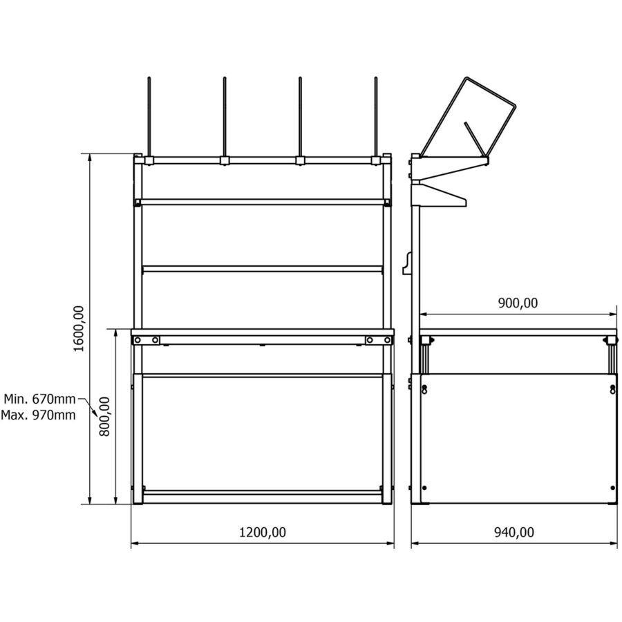 BD.2520.1210 Paketleme Masası