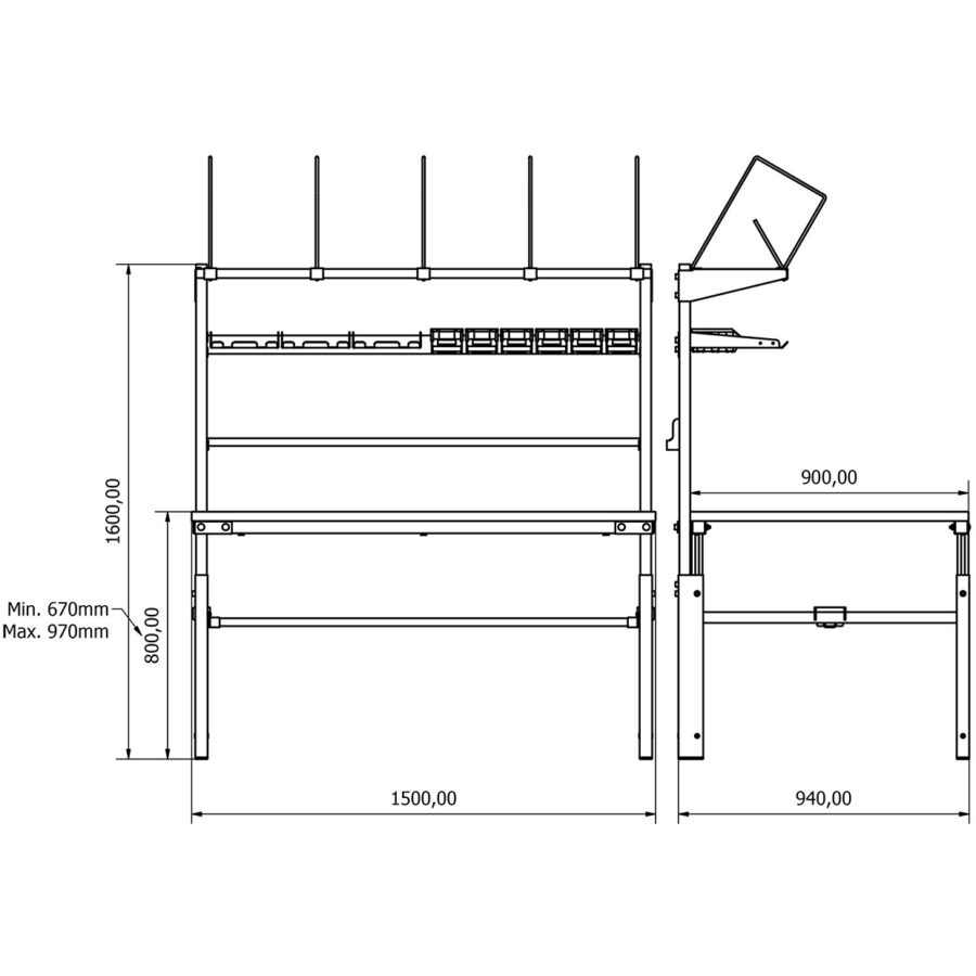 BD.2520.1501 Paketleme Masası