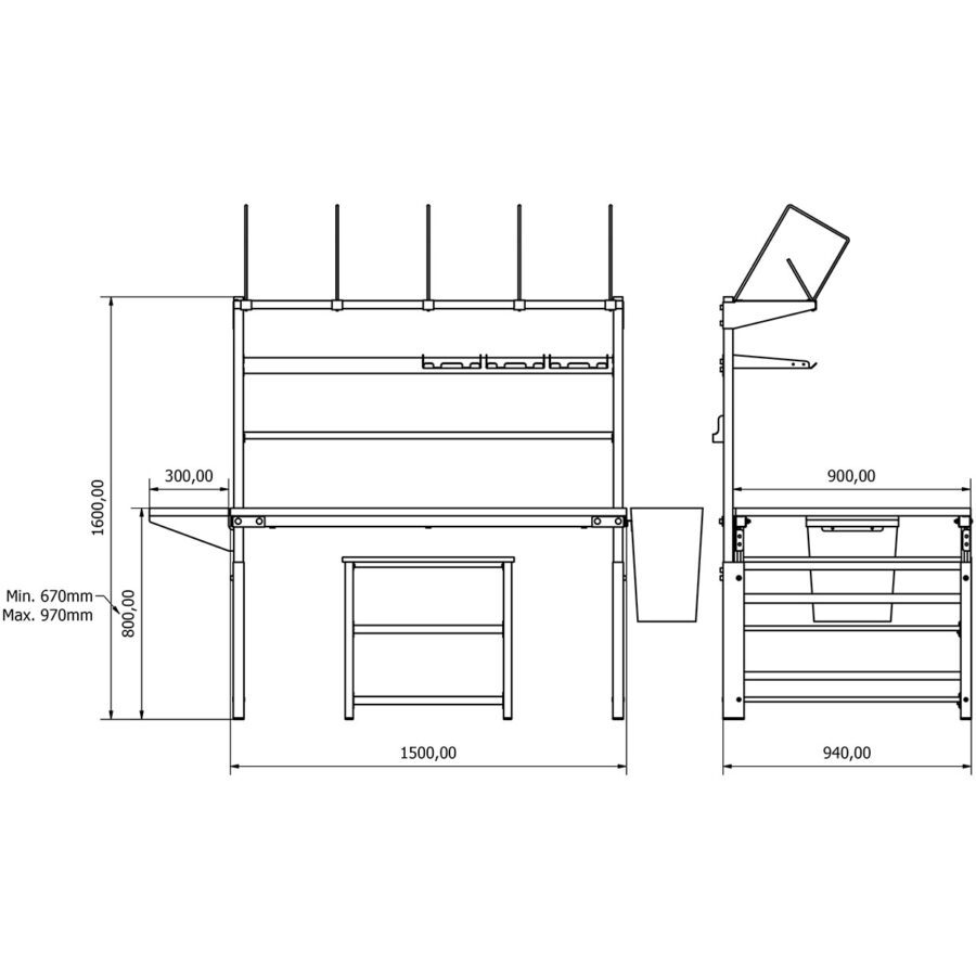 BD.2520.1505 Paketleme Masası