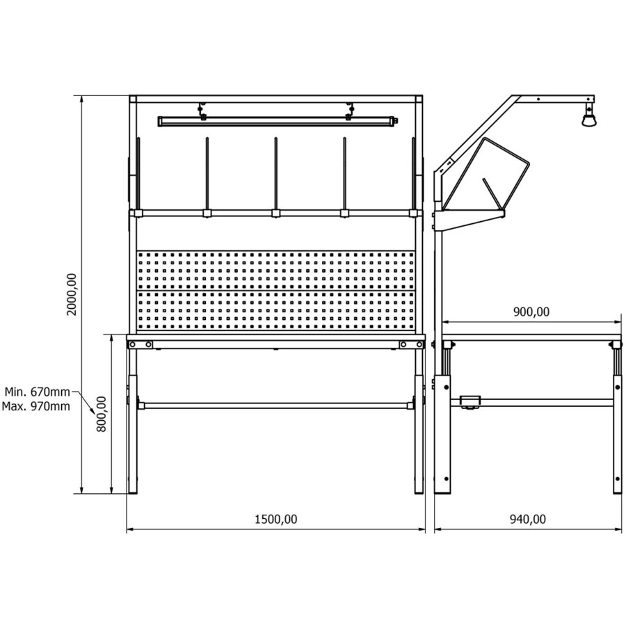 BD.2520.1506 Paketleme Masası