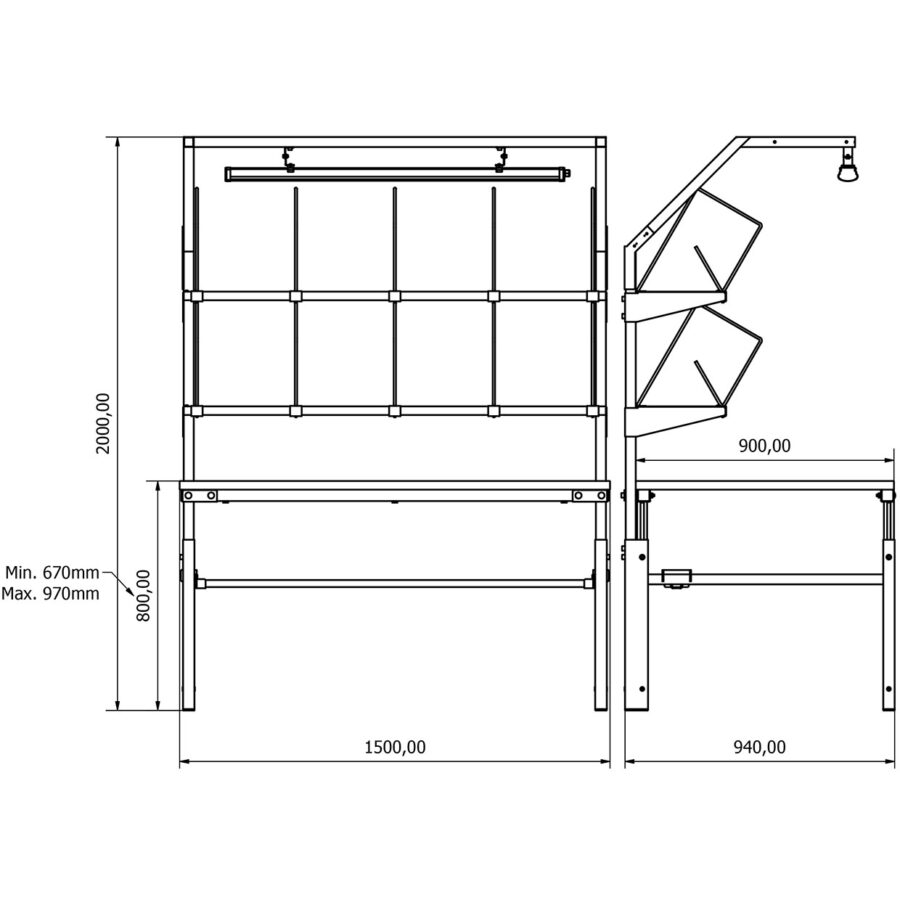BD.2520.1508 Paketleme Masası