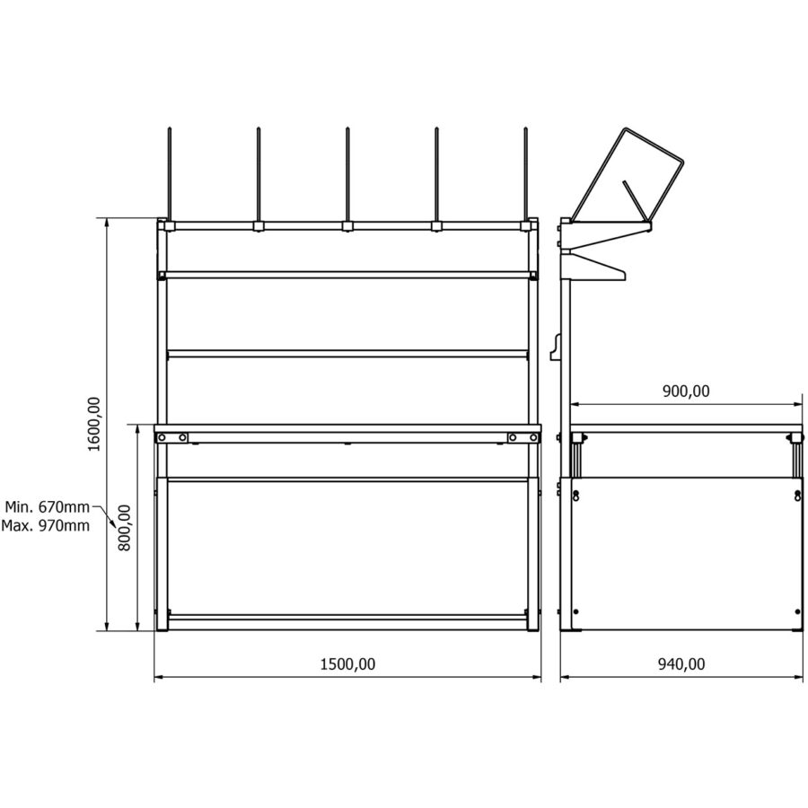 BD.2520.1510 Paketleme Masası