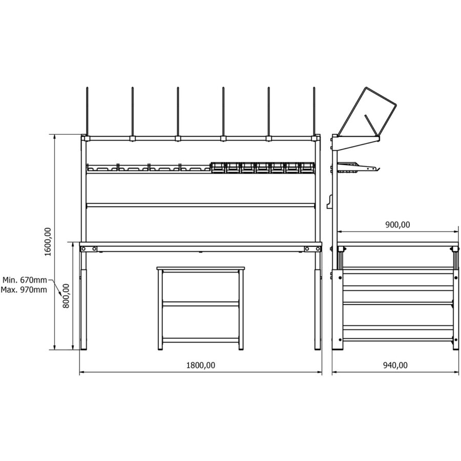 BD.2520.1802 Paketleme Masası