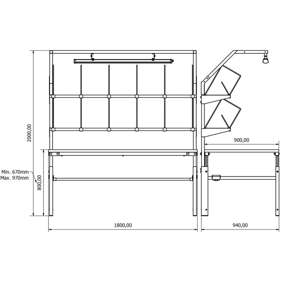 BD.2520.1808 Paketleme Masası