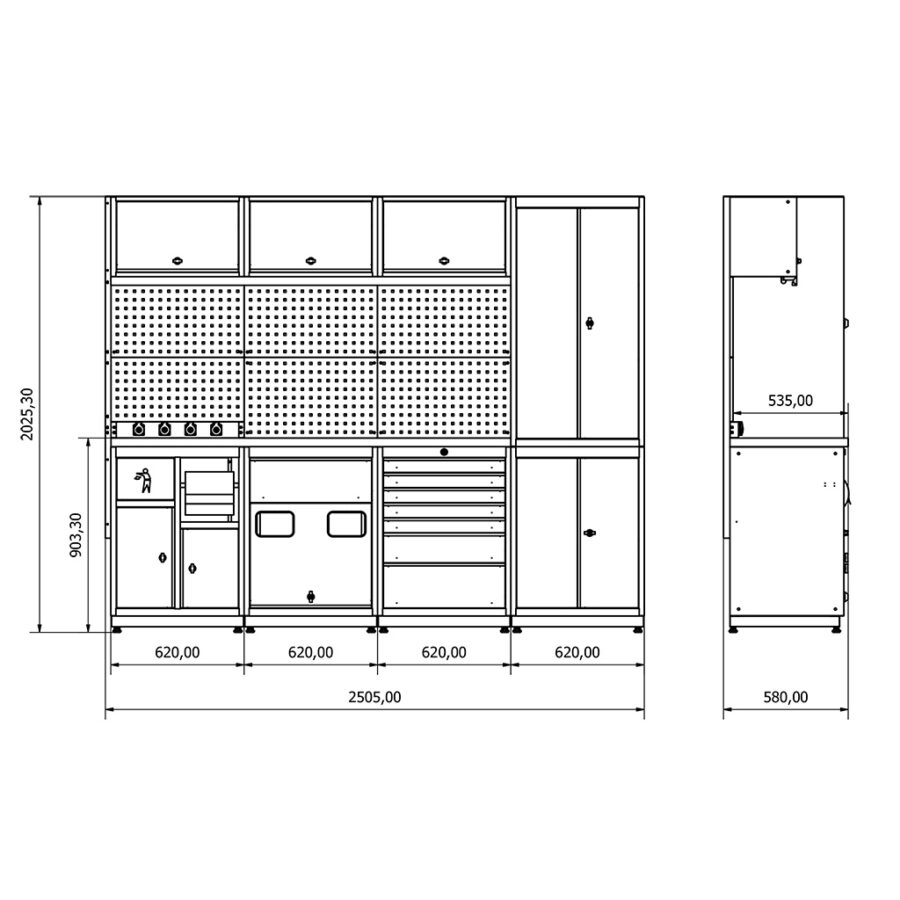 BD361814 moduline tezgah