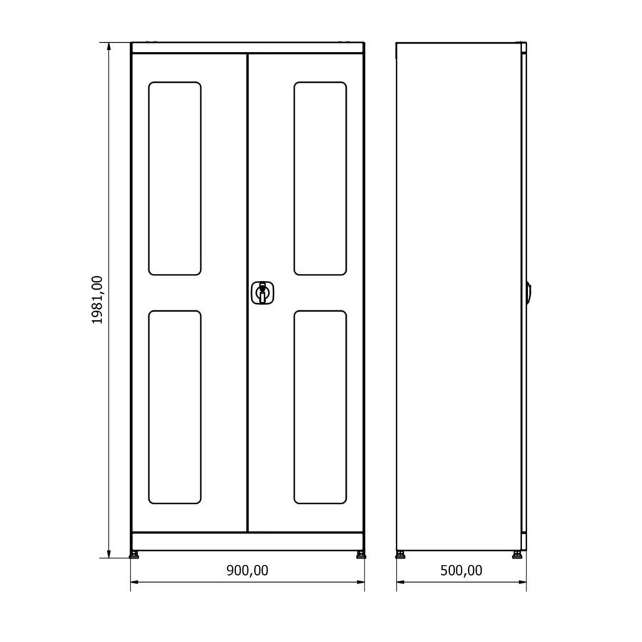 BD362423 Malzeme Dolabı