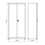BD362427 Malzeme Dolabı