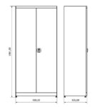 BD.36.24.40 Malzeme Dolabı